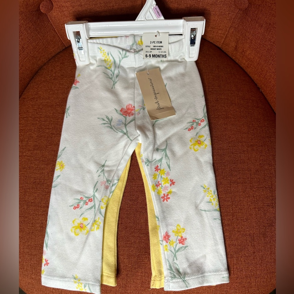 First Impressions baby leggings 2 pack
